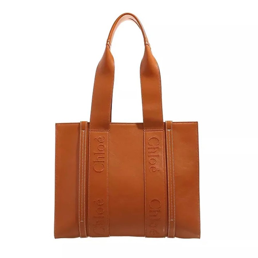 Frauen Chloé Taschen | Small Woody Handbag Tote Braun