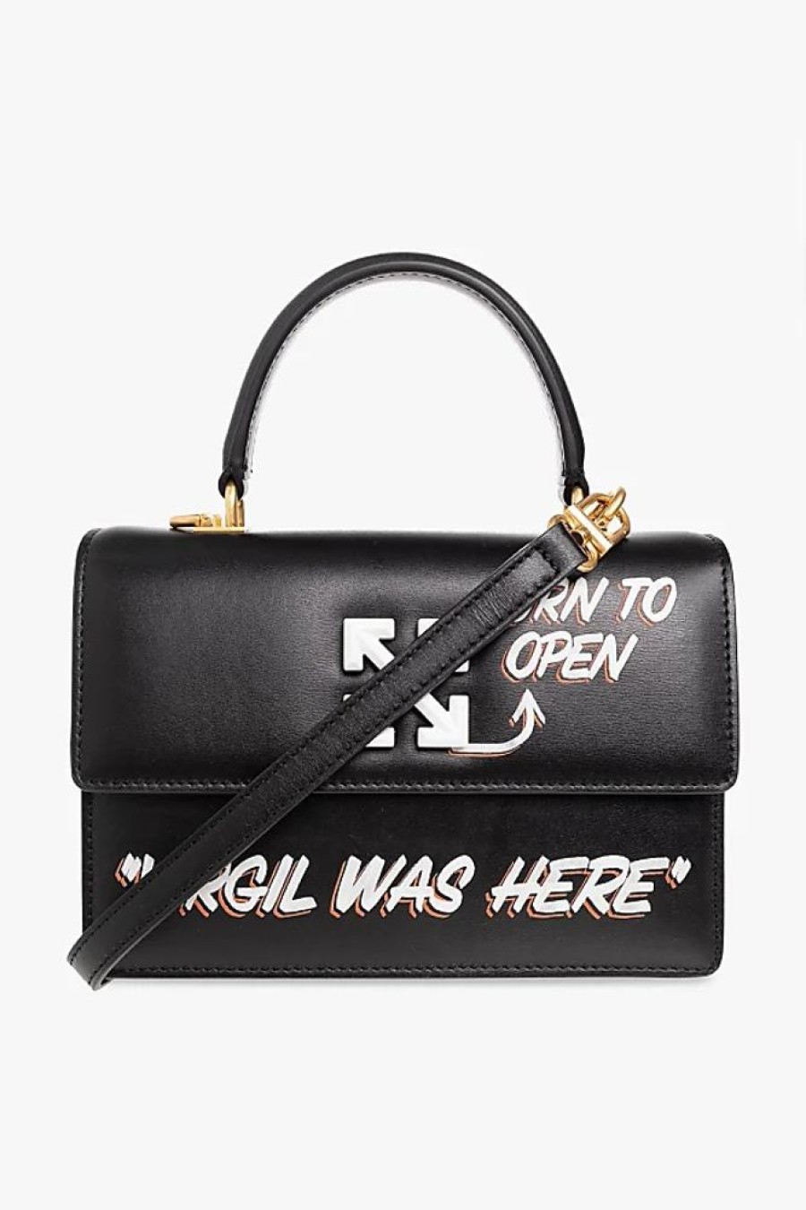 Frauen Off-white Taschen | Jitney 1.4 Shoulder Bag, Womens, Black