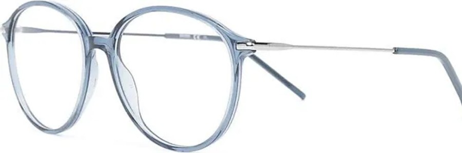 Frauen BOSS Brillen | Brille Mit Rundem Gestell - 1273 Blue