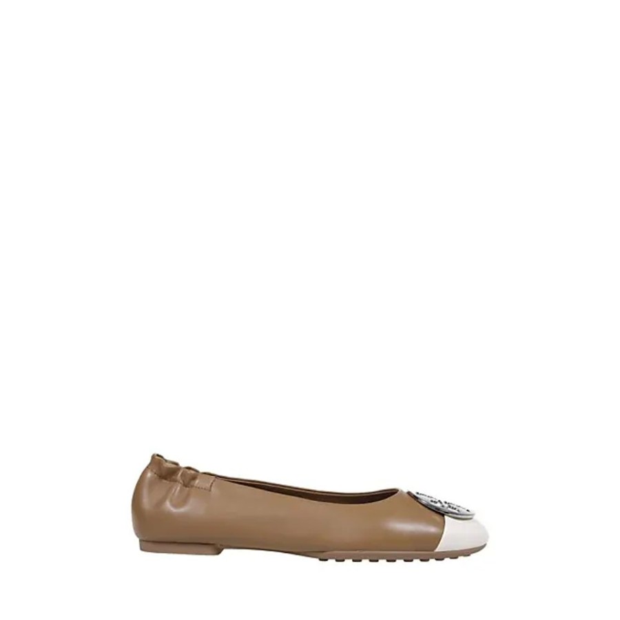 Frauen Tory Burch Ballerinas | Elegante Claire Cap Toe Ballerinas Tory Burch