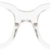 Frauen Saint Laurent Eyewear Brillen | Eckige Brille Mit Logo-Gravur - Nude