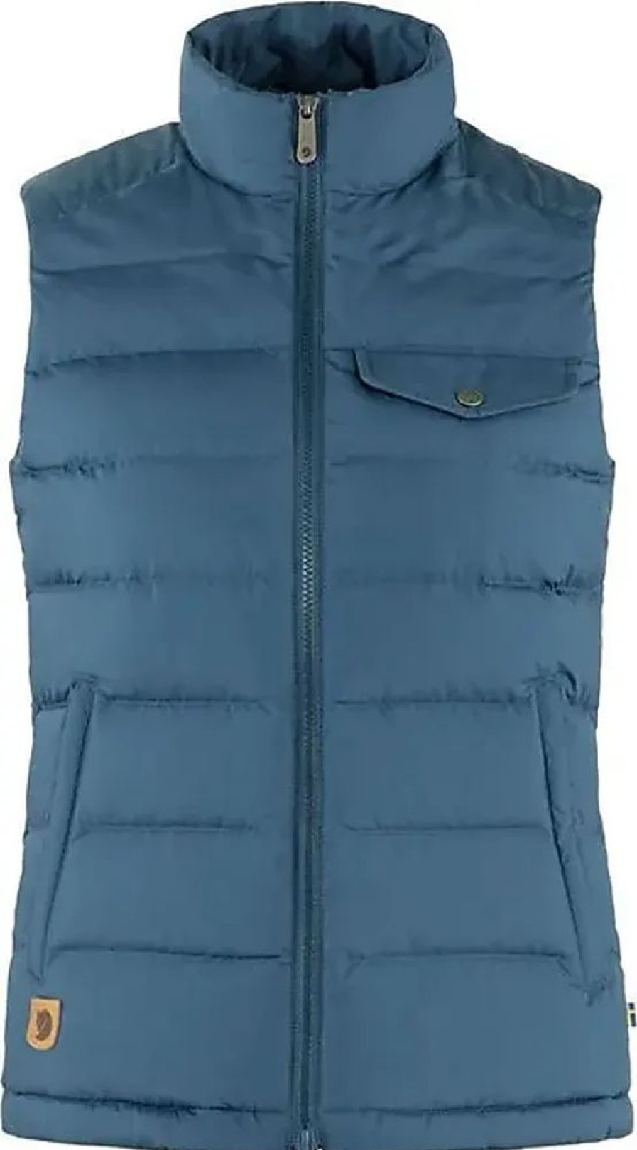 Frauen Fjällräven Westen | Damen Greenland Down Liner Vest W Weste, Indigoblau, 36