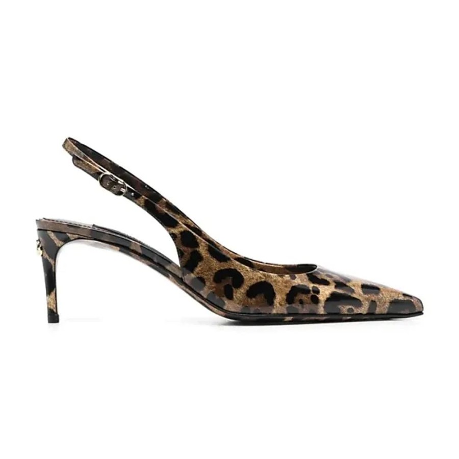 Frauen Dolce & Gabbana Pumps | Braune Pumps Fur Damen Aw23 Dolce & Gabbana