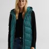 Frauen Cecil Westen | Steppweste Cecil Gr. Xxl (46), Grun (Night Forest Green) Damen Westen Steppwesten