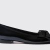 Frauen Scarosso Ballerinas | Cloe Nera - Frau Ballerinas Schwarz - Lackleder 35