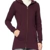 Frauen Urban Classics Mantel | Damen Tb1075 Strickjacke, Rot (Redwine 02243), S