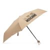 Frauen Moschino Regenschirme | Umbrella With Logo, Womens, Beige