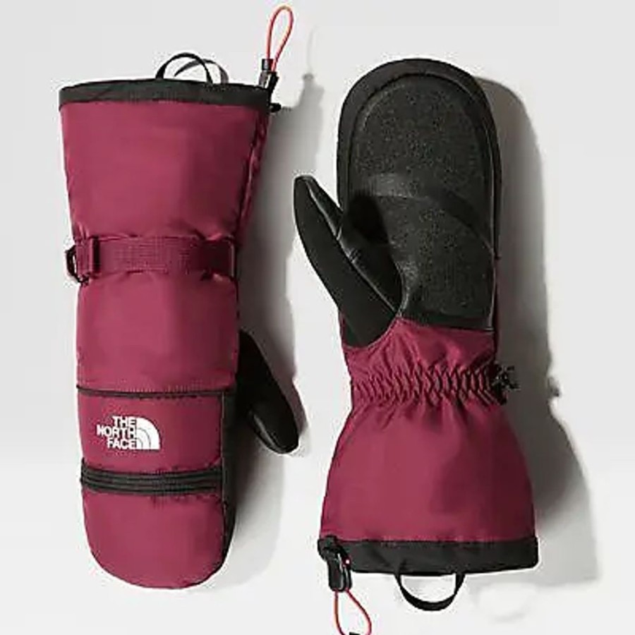 Frauen The North Face Handschuhe | The North Face Montana Skifaustlinge Fur Damen Boysenberry Grose Xl Damen