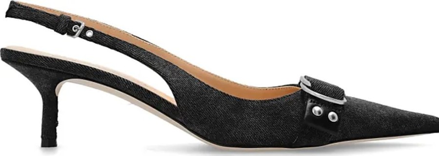 Frauen Blumarine Pumps | Jeannie Denim Pumps, Womens, Black