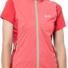 Frauen Jack Wolfskin Westen | Jack Wolfskin Tourer Softshell Vest Women Softshelljacke Damen Xs Tulip Red Tulip Red