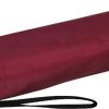 Frauen Knirps Regenschirme | Taschenschirm Slim Duomatic - Burgundy