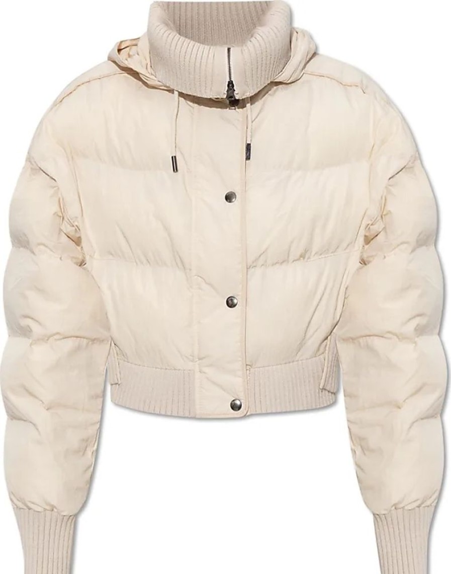 Frauen Jacquemus Jacken | Caraco Insulated Jacket, Womens, Cream