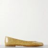 Frauen Loewe Ballerinas | + Paulas Ibiza Ballerinas Aus Pvc In Glitter-Optik - Gold