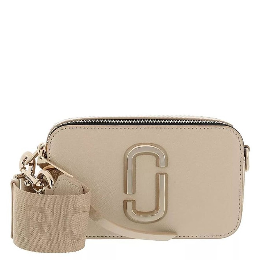 Frauen Marc Jacobs Taschen | The Snapshot Dtm Small Camera Bag Crossbody Bags Beige