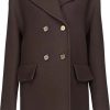 Frauen Pinko Mantel | Double-Breasted Coats Pinko