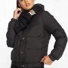 Frauen Urban Classics Jacken | Ladies Hooded Puffer Jacket In Schwarz