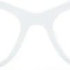 Frauen Dolce & Gabbana Eyewear Brillen | New Print Cat-Eye-Brille - Weis