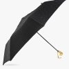 Frauen Alexander McQueen Regenschirme | Umbrella With Skull Motif, Womens, Black