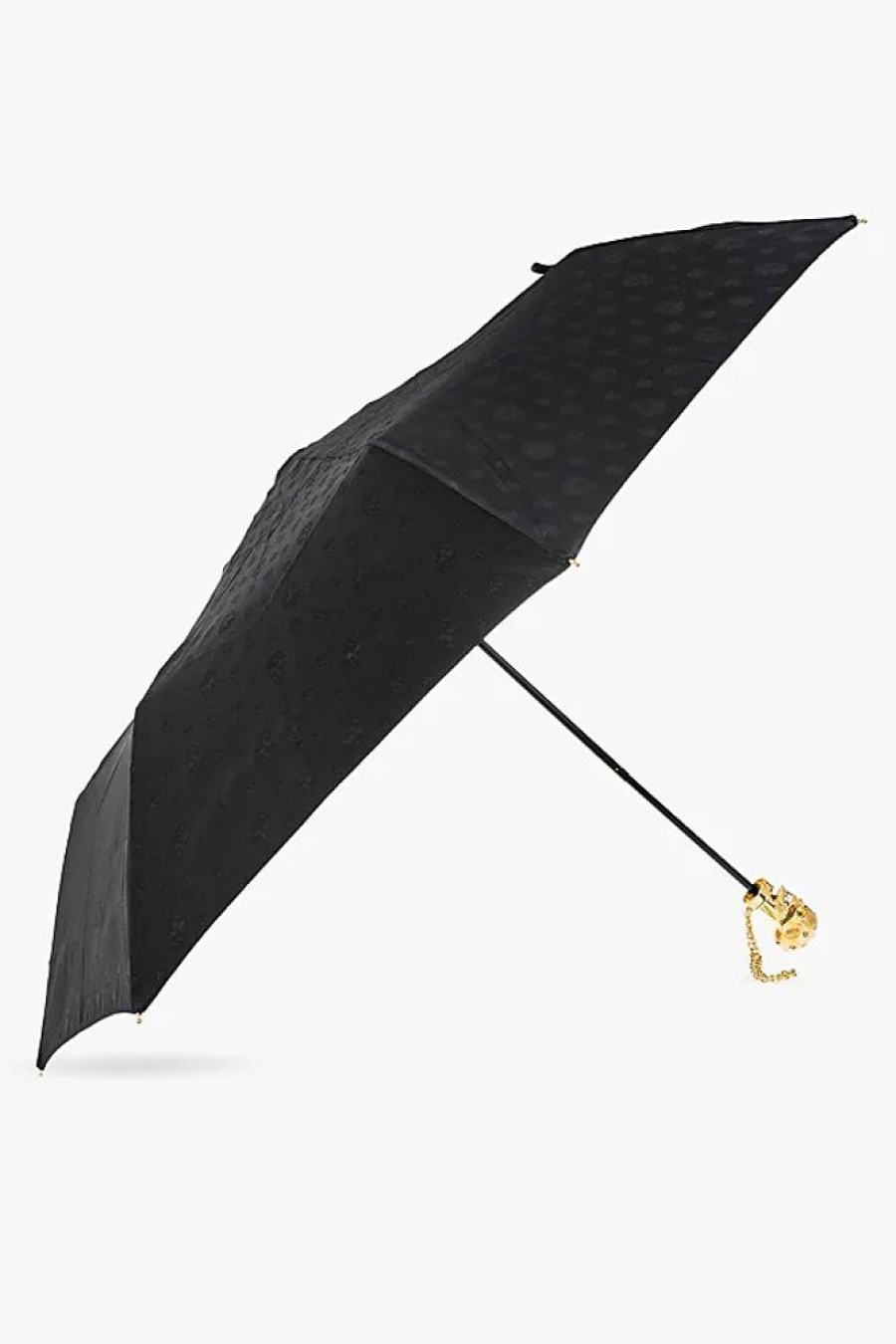 Frauen Alexander McQueen Regenschirme | Umbrella With Skull Motif, Womens, Black