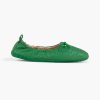 Frauen Tod's Ballerinas | Ballerinas Aus Gepragtem Leder - Grun - Eu 36