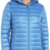 Frauen Tommy Hilfiger Jacken | Damen Jacke Padded Global Stripe Jacket Ubergangsjacke, Blau (Iconic Blue), Xxl