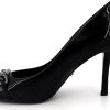 Frauen Guess Pumps | Damen Scale Cleavage, Black, 37 Eu