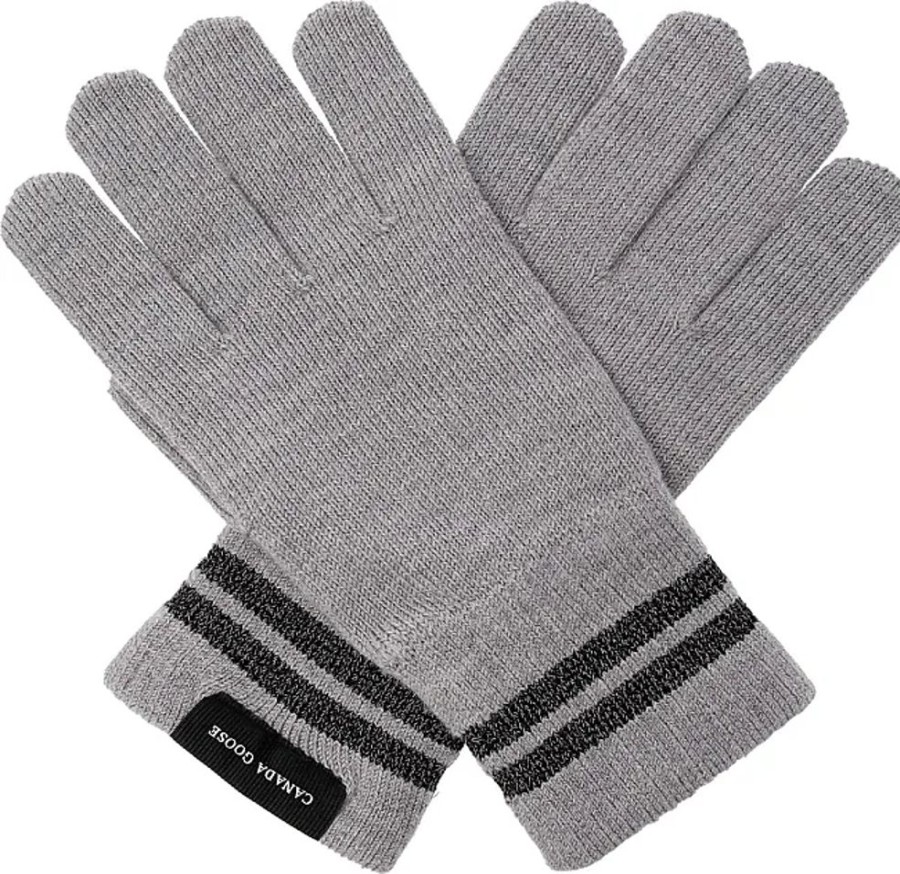 Frauen Canada Goose Handschuhe | Wool Gloves, Womens, Grey