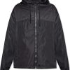 Frauen Versace Jacken | Hooded Jacket, Mens, Black