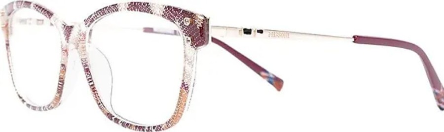 Frauen Missoni Brillen | Klassische Brille - Rosa