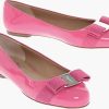 Frauen Ferragamo Ballerinas | Buckle Patent Leather Varina Ballet Flats Grose 35,5