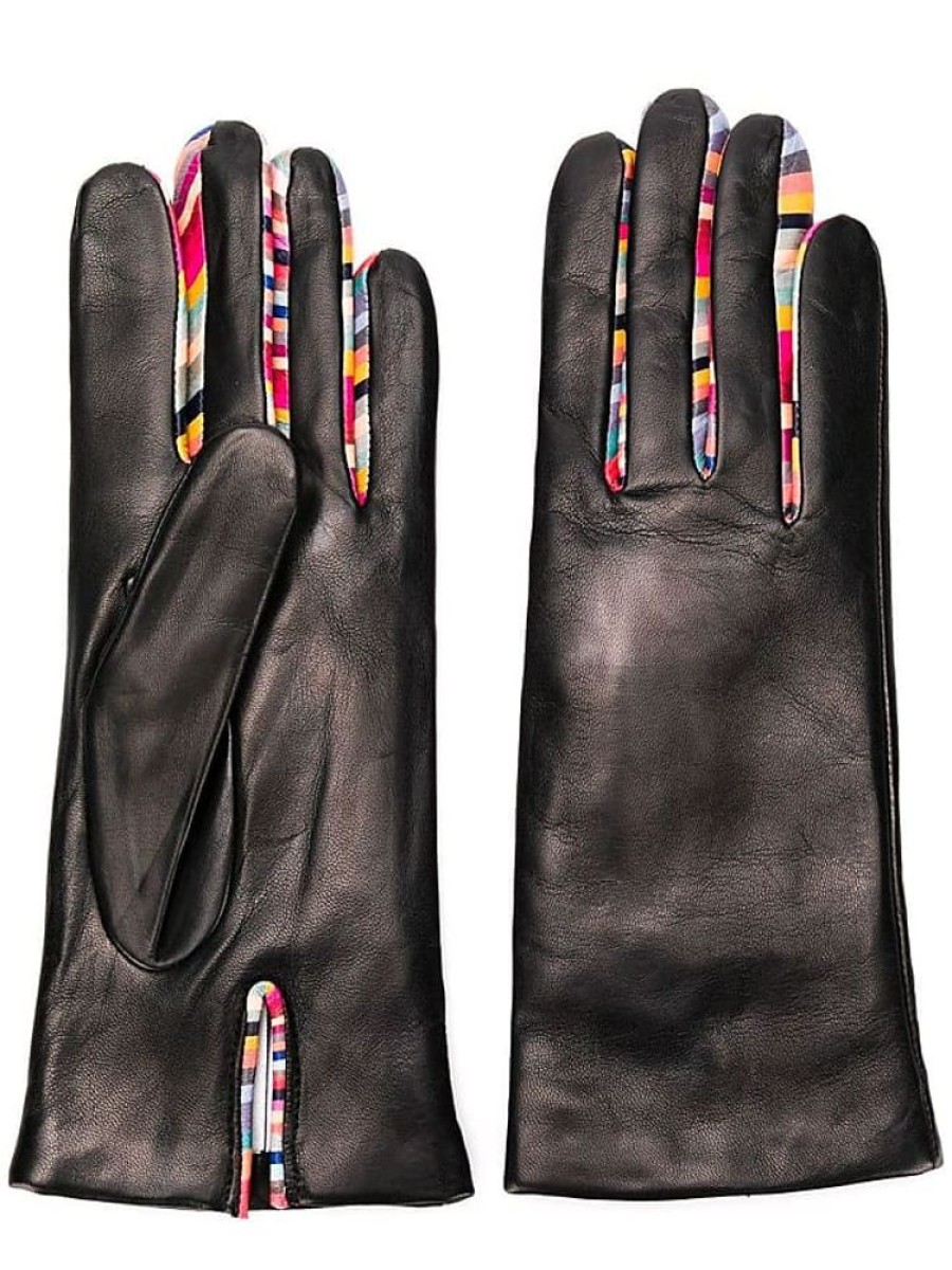 Frauen Paul Smith Handschuhe | Swirl Handschuhe - Schwarz