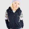 Frauen Iriedaily Jacken | Blotchy Jacke Navy Purple