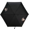 Frauen Moschino Regenschirme | Groser Regenschirm Mit Teddy-Print - Schwarz