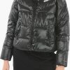 Frauen Nike Jacken | Faux Leather Maxi Down Jacket Grose Xl