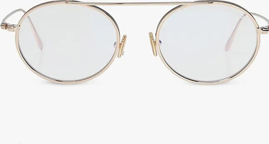 Frauen Tom Ford Brillen | Optical Glasses With Logo, Mens, Gold