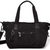 Frauen Kipling Taschen | Damen Art Mini Shoulderbags, Black Schwarz, 18.5X34X21 Cm Eu