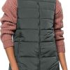 Frauen Jack Wolfskin Westen | Jack Wolfskin Eisbach Vest Women Steppweste Damen Xxl Grau Slate Green