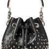 Frauen Jimmy Choo London Taschen | Bon Bon Tasche Mit Nieten - Schwarz