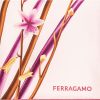 Frauen Ferragamo Schals | Silk Shawl With Floral Motif, Womens, Multicolour