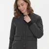 Frauen Weather Report Jacken | Steppjacke Weather Report Eilish Gr. 38, Grau (Dunkelgrau) Herren Jacken Steppjacken In Tollem Steppdesign