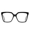 Frauen Stella McCartney Brillen | Brille Mit Eckigem Gestell - Schwarz