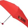 Frauen Moschino Regenschirme | Roter Supermania Regenschirm Moschino