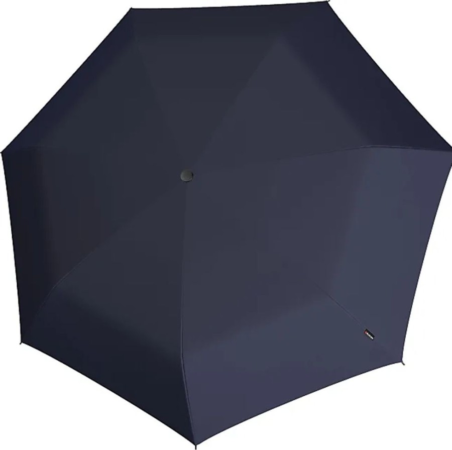 Frauen Knirps Regenschirme | Taschenregenschirm Knirps T.020 Small Manual, Navy Blau (Navy) Regenschirme Taschenschirme