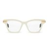 Frauen Balmain Brillen | Optical Glasses With Logo, Womens, Cream