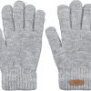 Frauen Barts Handschuhe | Strickhandschuhe Witzia Gloves Gestrickte Finger-Handschuhe 4542 Heather Grey