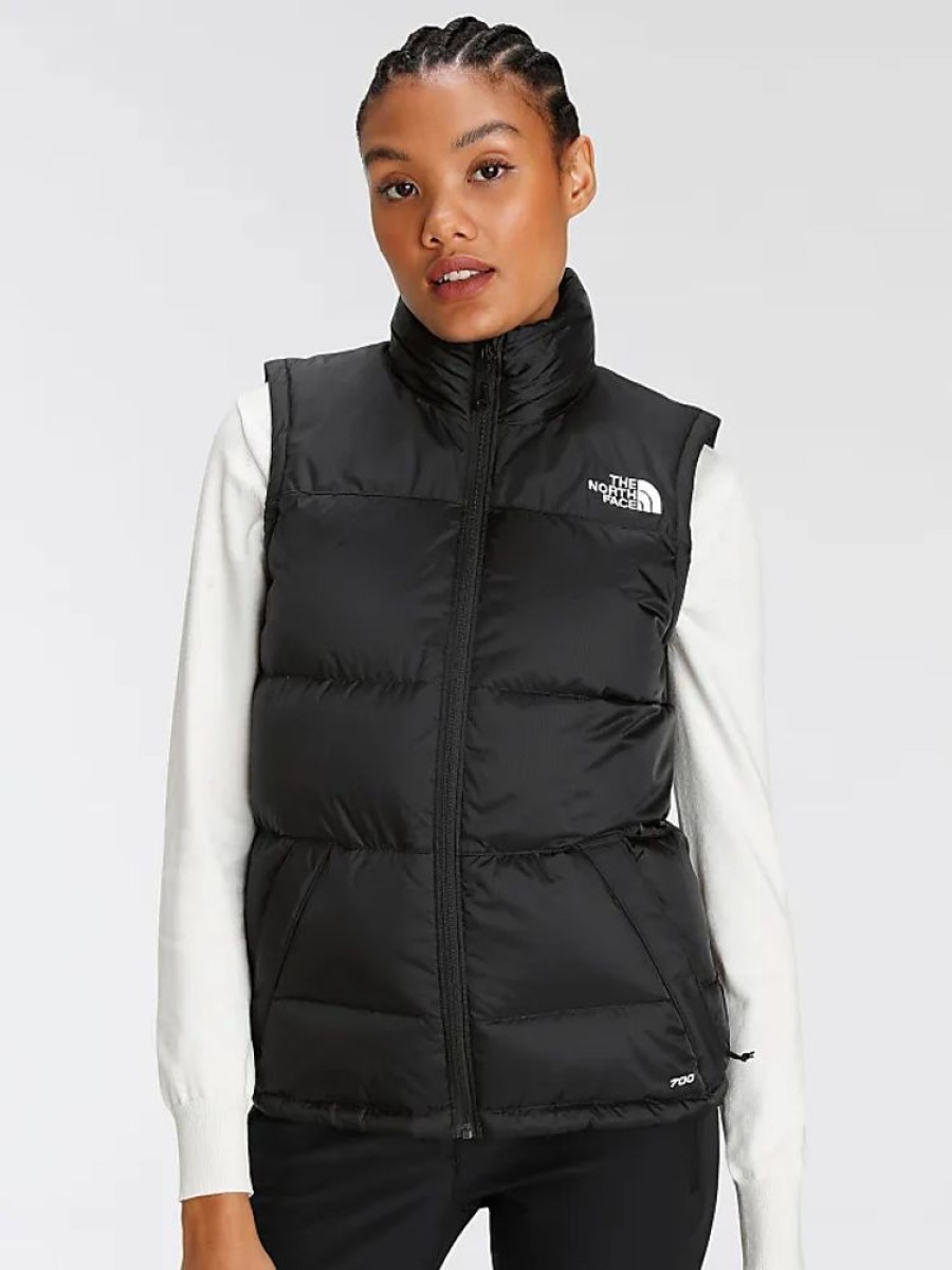 Frauen The North Face Westen | Steppweste The North Face Diablo Down Vest Gr. L (40), Schwarz (Black) Damen Westen Steppwesten