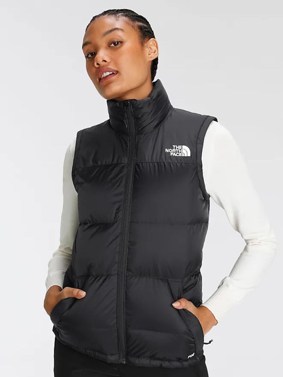 Frauen The North Face Westen | Steppweste The North Face Diablo Down Vest Gr. L (40), Schwarz (Black) Damen Westen Steppwesten