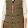 Frauen Camel Active Westen | Camel Active Womenswear Damen 360170/8R26 Vest, Dark Khaki, 40