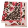 Frauen Blugirl Schals | Floral Leopard-Print Scarf