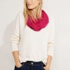 Frauen Cecil Schals | Loop Cecil Loop Mit Karo-Muster Pink (Cosy Coral) Damen Modetucher Loops Karo-Design